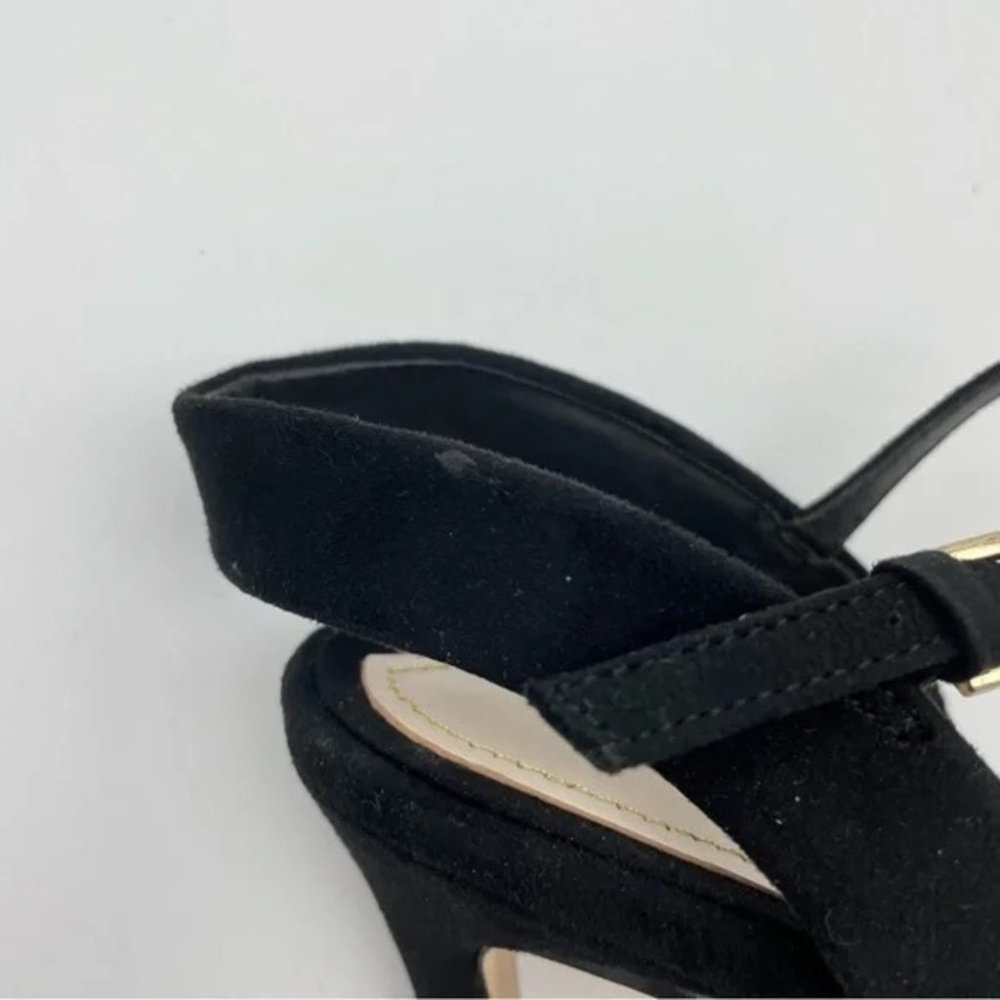 SOLD Zara Black Gold New High Heeled with Chain Sandals, Sz 8/39 - Picture 11 of 11